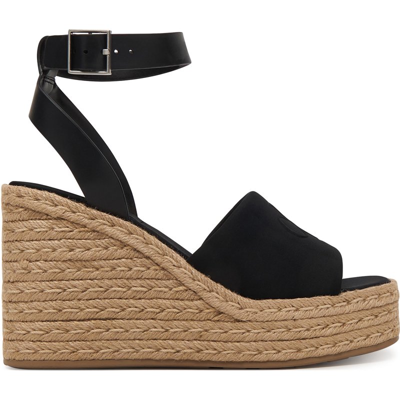 Espadrilles Calvin Klein Wedge Espad 70 Neopr Mg HW0HW03014 Schwarz