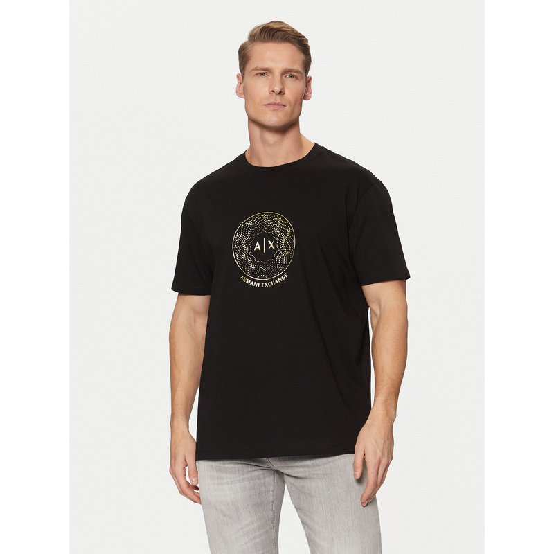 Armani Exchange T-Shirt XM000328 AF10364 UC001 Schwarz Regular Fit