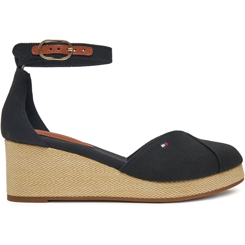 Espadrilles Tommy Hilfiger FW0FW08657 Schwarz