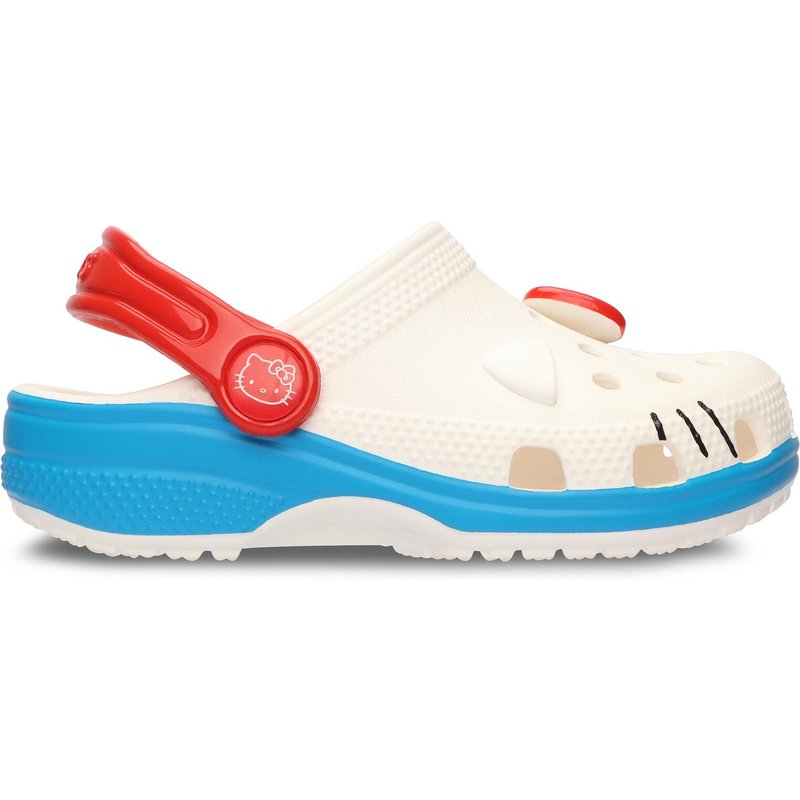 Pantoletten Crocs Hello Kitty Iam Classic Clog T 209469 Weiß
