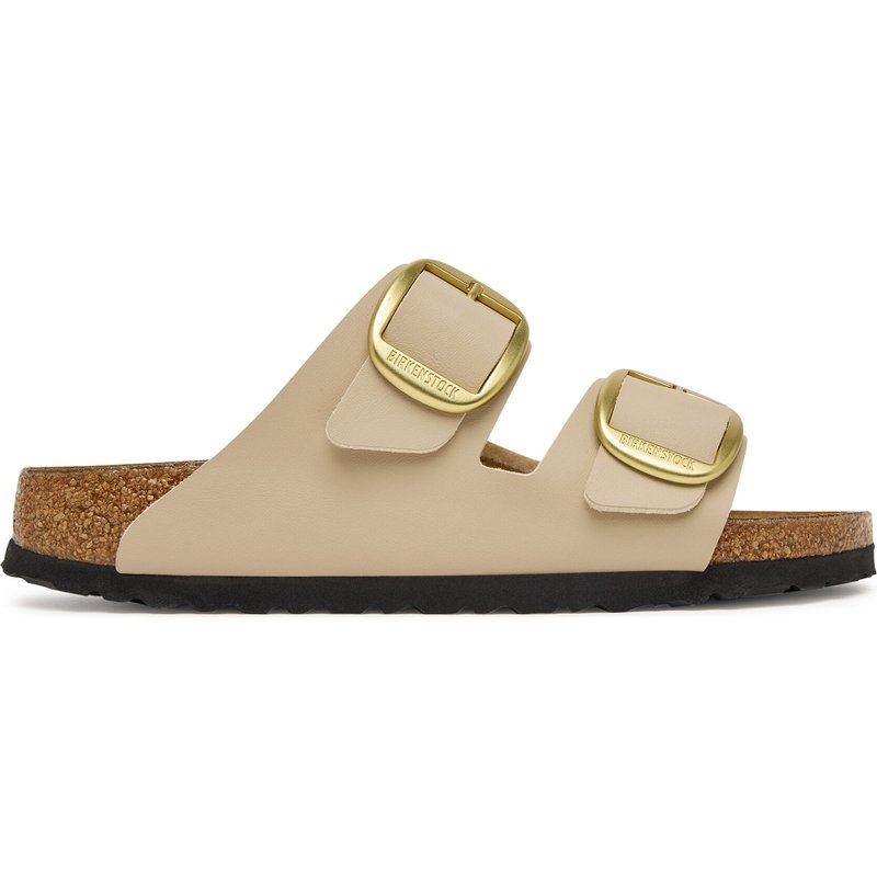 Pantoletten Birkenstock Arizona Big Buckle 1031429 Beige