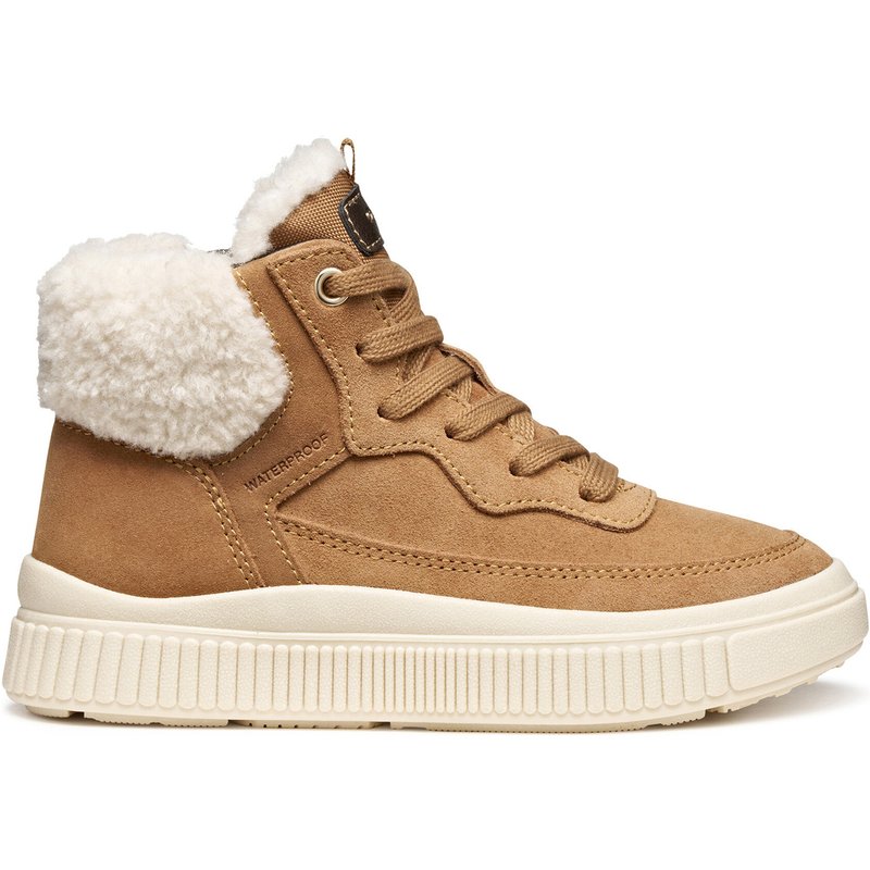 Schnürschuhe Geox J Laquinny Wpf J56NFA 00022 C6627 S Braun