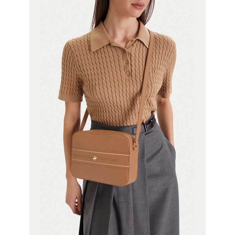 Handtasche Beverly Hills Polo Club EO-BHPC-L-013-09 Braun
