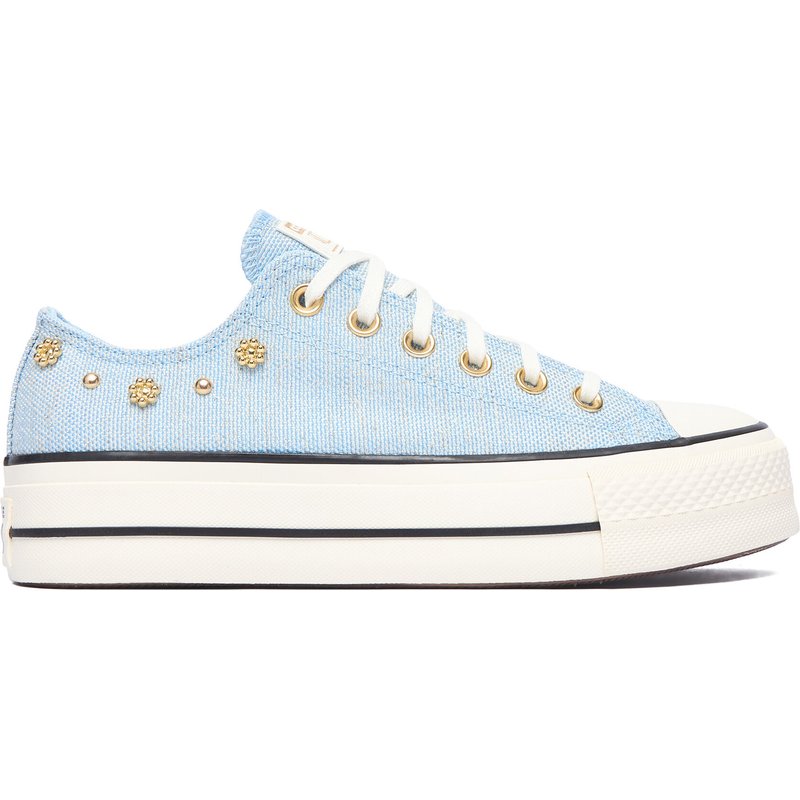 Sneakers aus Stoff Converse Chuck Taylor All Star Heathered Glam A17596C Blau