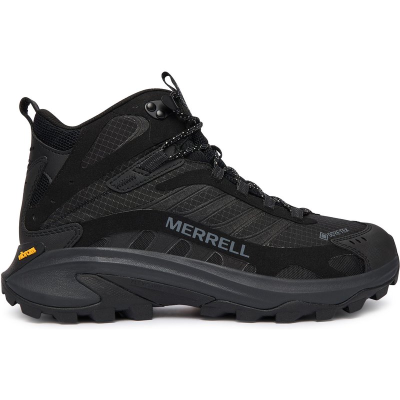 Trekkingschuhe Merrell Moab Speed 2 Mid Gtx J037501 Schwarz