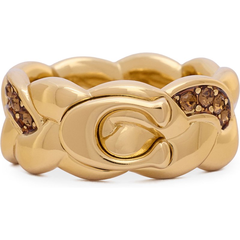 Ring Coach 37557607 GLD710 Goldfarben