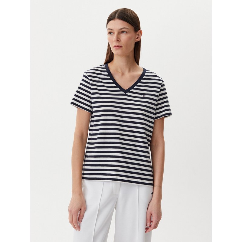 Gant T-Shirt 4200566 Dunkelblau Regular Fit