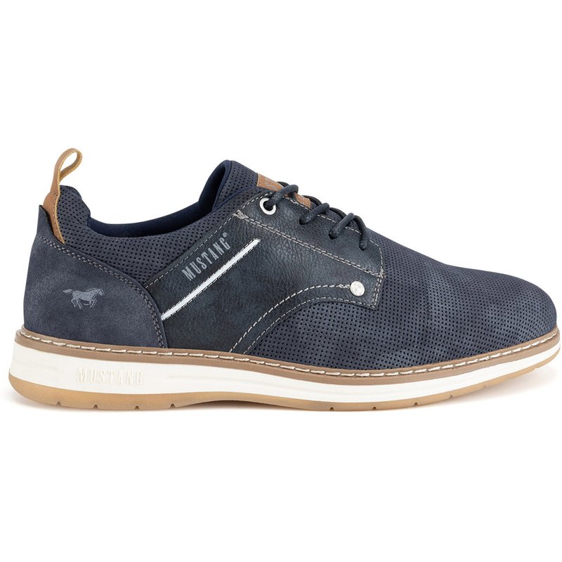 Halbschuhe Mustang 4197-303 Dunkelblau