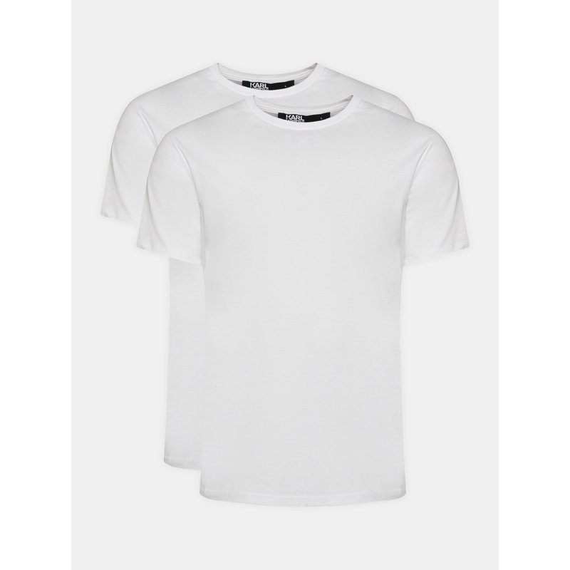 KARL LAGERFELD T-Shirt-Set 765000 500298 Weiß Slim Fit