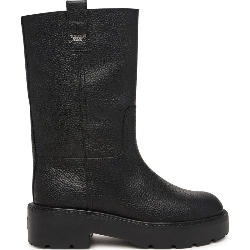 Stiefel Tommy Jeans Tjw Tubular Mid Boots EN0EN03111 Schwarz