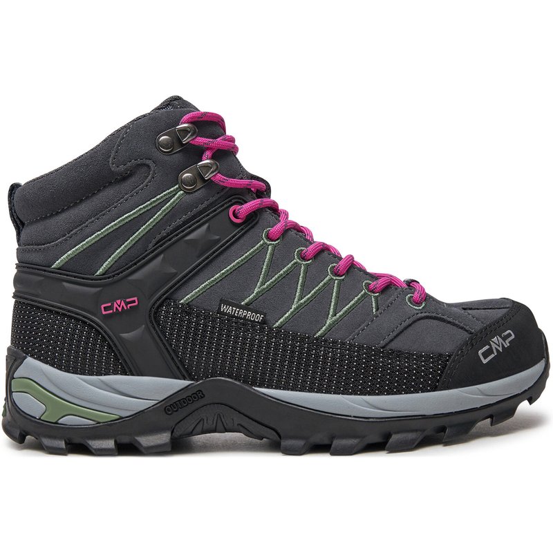 Trekkingschuhe CMP Rigel Mid Wmn Trekking Shoes Wp 3Q12946 Grau