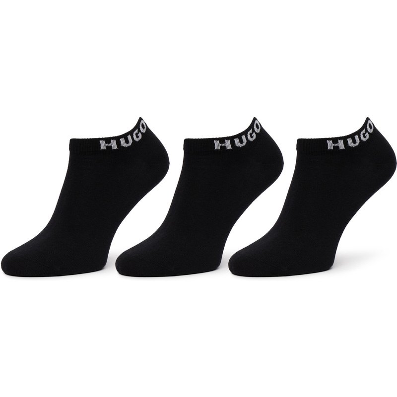 Kurze Socken HUGO 50516405 Schwarz