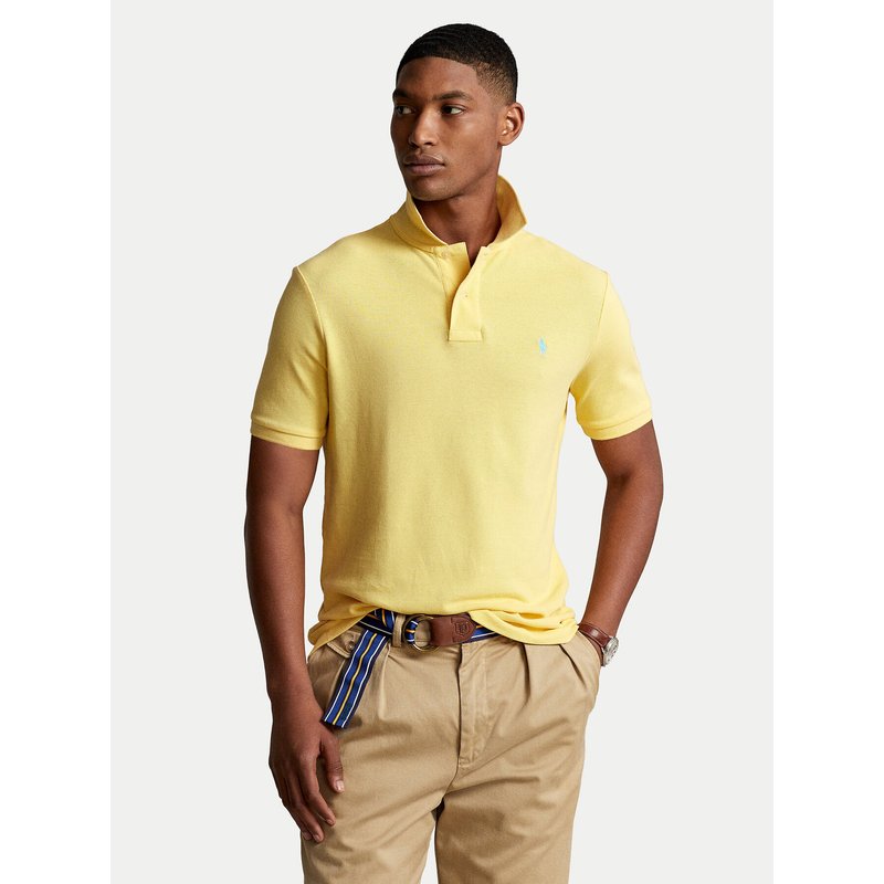 Polo Ralph Lauren Poloshirt Core Replen 710795080 Gelb Slim Fit