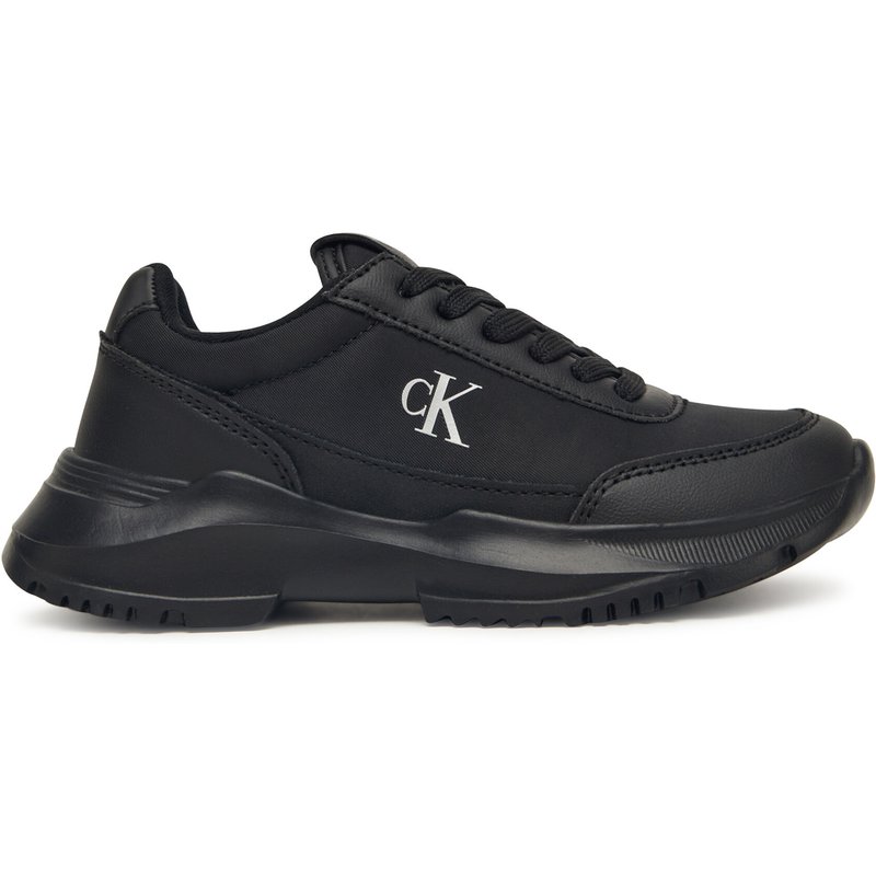 Sneakers Calvin Klein Low Cut Lace Up V3A9-83105-1695 S Schwarz