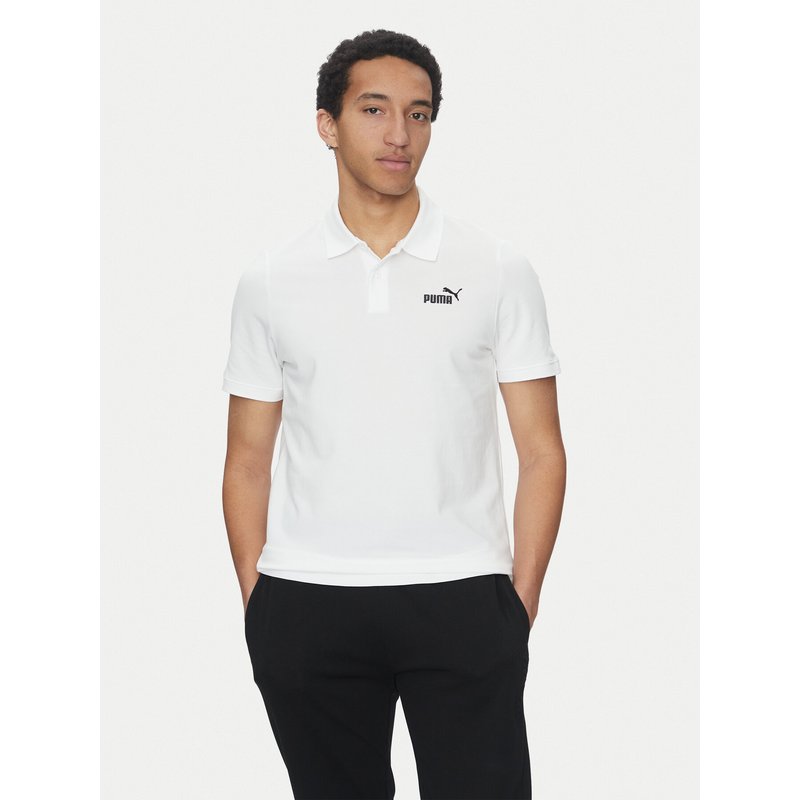 Puma Poloshirt Essentials 682552 Weiß Regular Fit