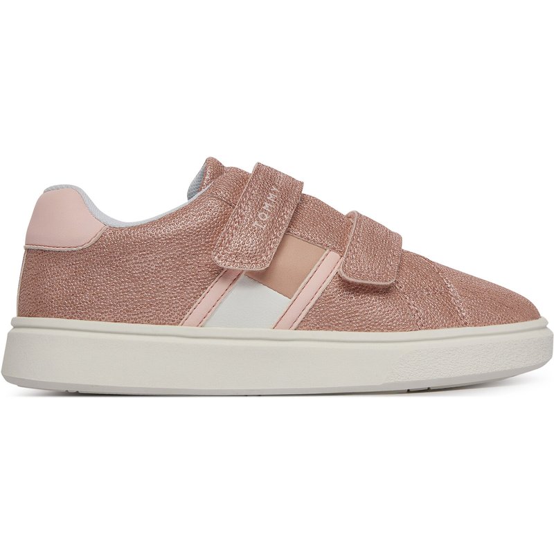 Sneakers Tommy Hilfiger Flag Low Cut Velcro T1A9-34232-0745 S Rosa