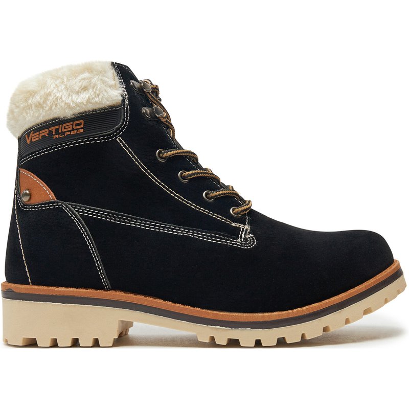 Schnürstiefeletten Vertigo Alpes Castro W Schwarz