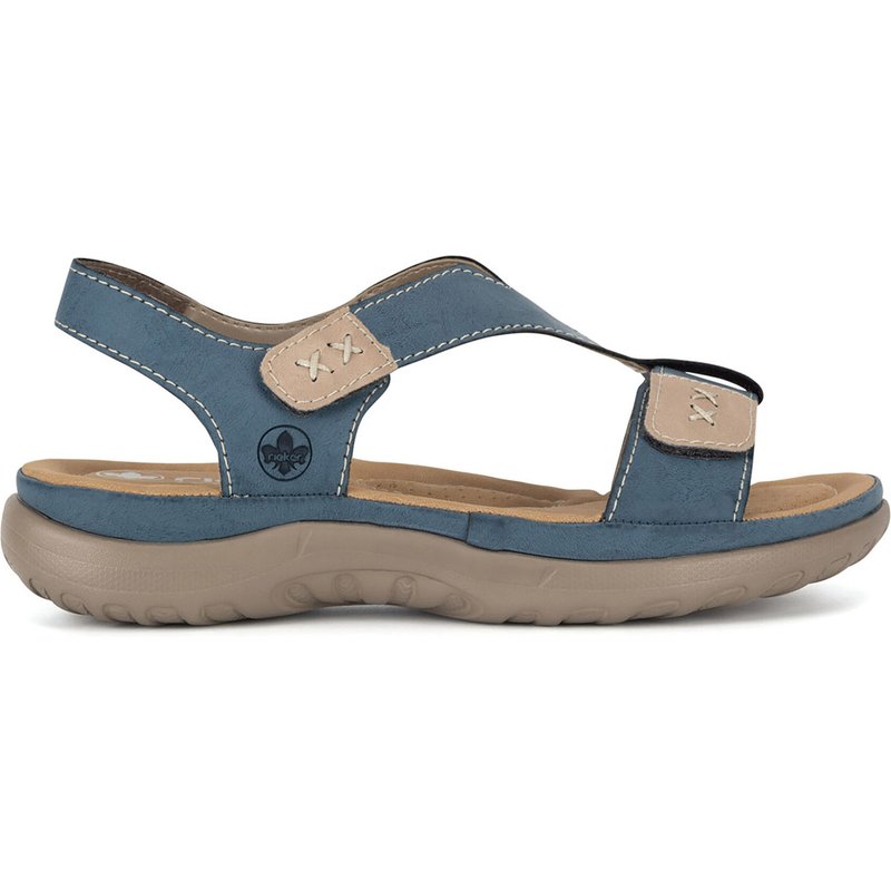 Sandalen Rieker 64873-14 Blau