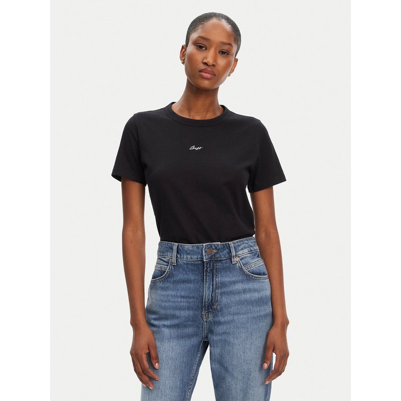 BOSS T-Shirt C_Elogo_5 50547547 Schwarz Slim Fit