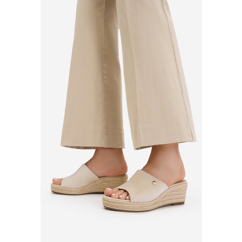 Pantoletten Beverly Hills Polo Club EO-R26SS03470 Beige