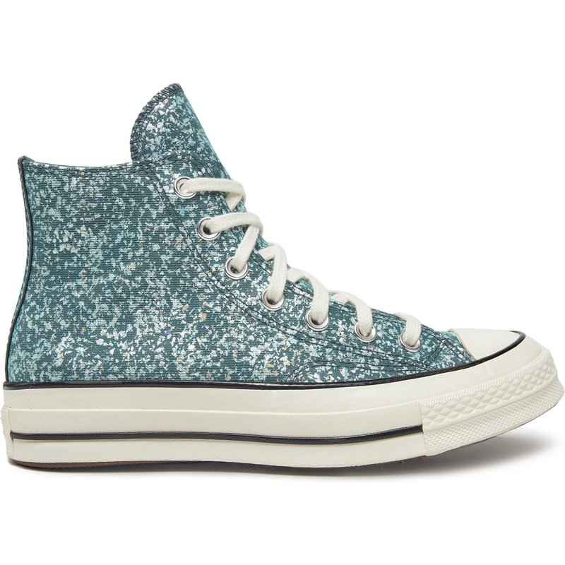 Sneakers aus Stoff Converse Chuck 70 Glitter Hi A10097C 486 Blau