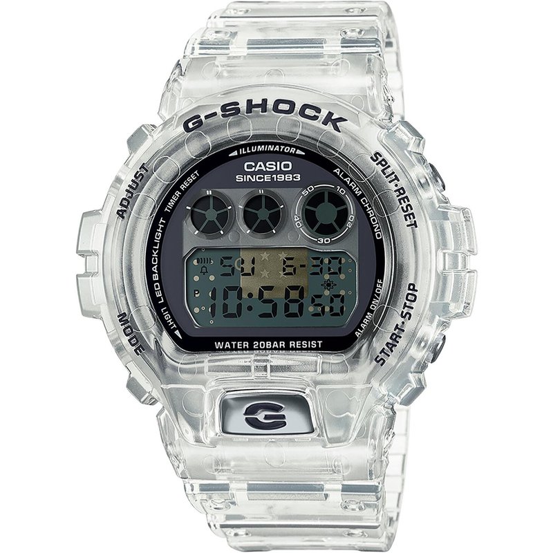 Uhr G-Shock 40th Anniversary Clear Remix DW-6940RX-7ER Farblos