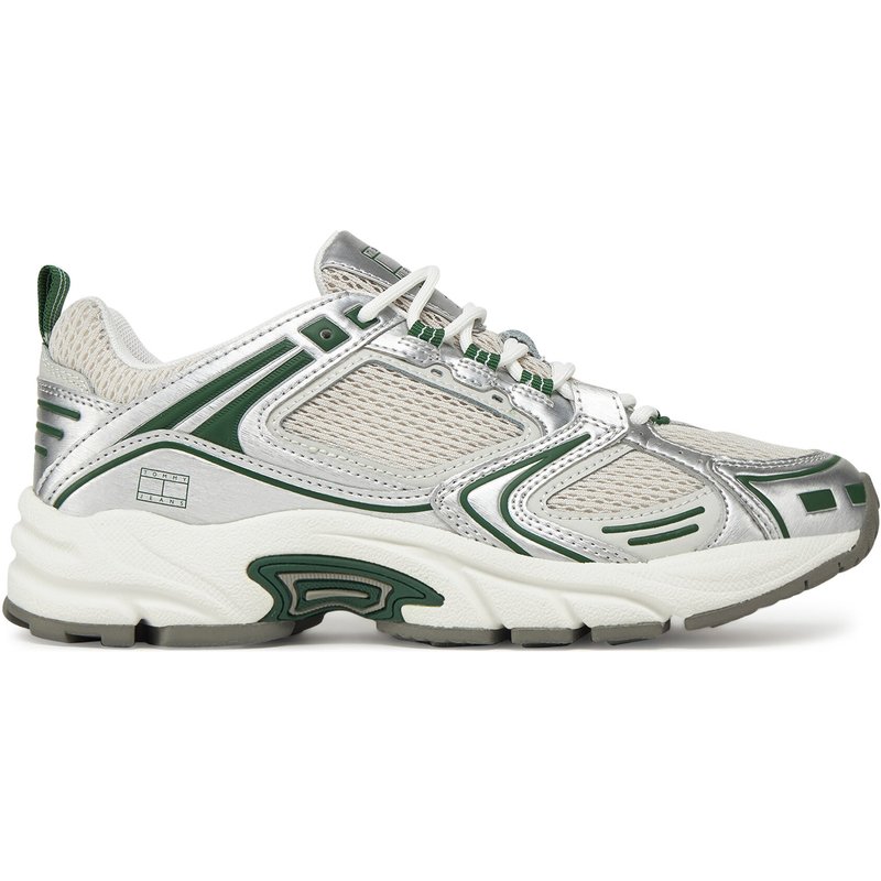 Sneakers Tommy Jeans Archive'97 Metallic EN0EN02796 Grün