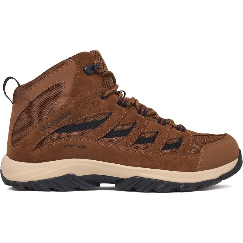 Trekkingschuhe Columbia Crestwood Mid Waterproof 2100641 Braun
