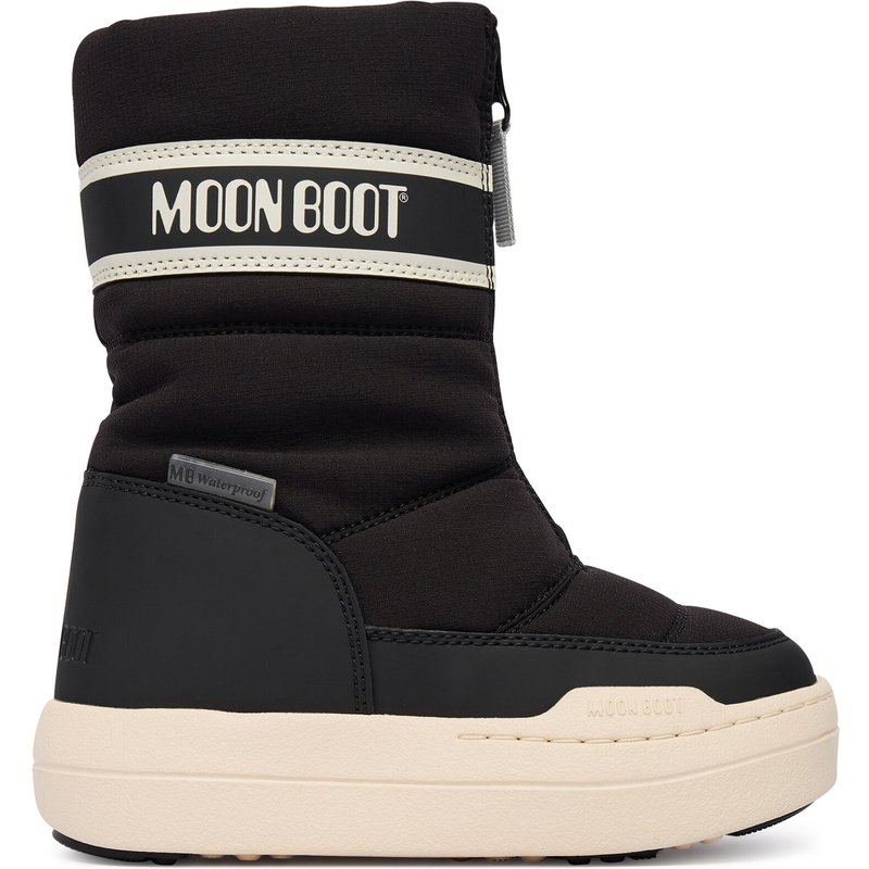Schneeschuhe Moon Boot Jr Park Zip High Wp 80D3440080 S Schwarz