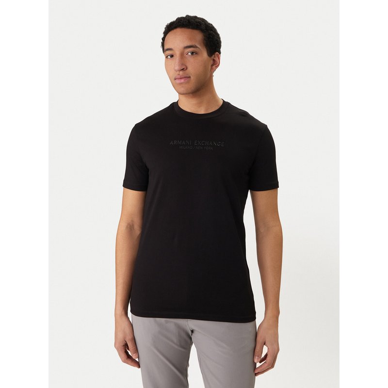 Armani Exchange T-Shirt XM001280 AF10361 MC09E Schwarz Regular Fit
