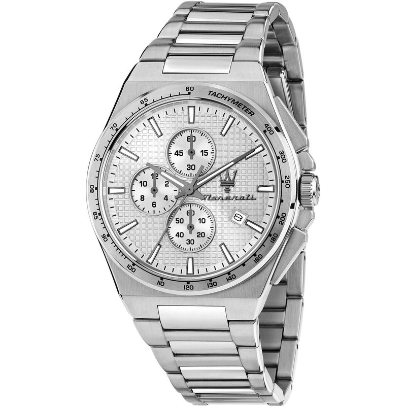 Uhr Maserati Velocita Slim Chronograph R8873653005 Silberfarben
