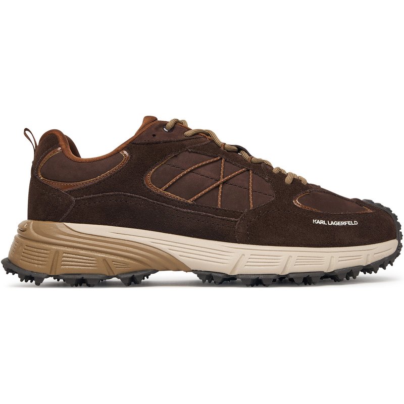 Sneakers KARL LAGERFELD Orion Trail KL58525 Braun