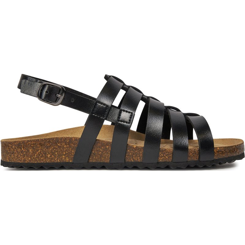 Sandalen Geox D Brionia D45LSF 000BN C9999 Schwarz
