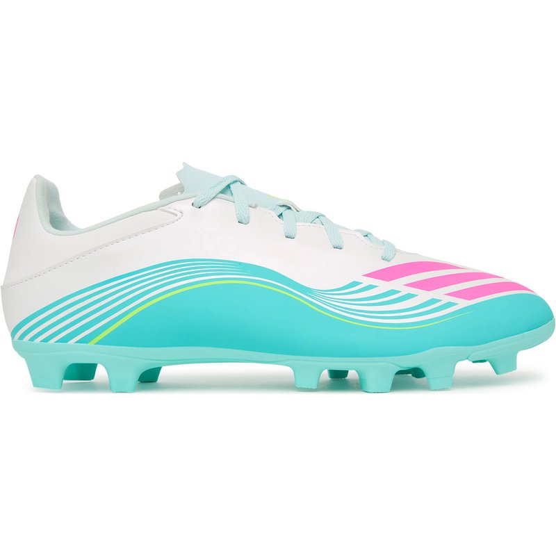 Fußballschuhe adidas F50 Messi Club Fg/Mg JQ0946 Türkisfarben