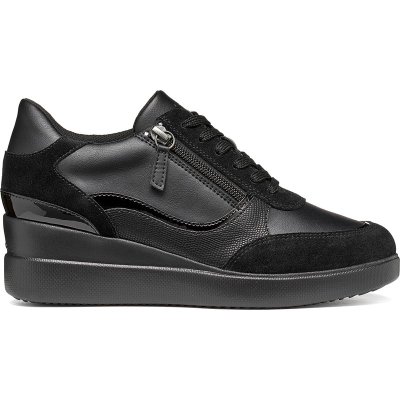 Sneakers Geox D Stardust D6630B 5422 C9999 Schwarz