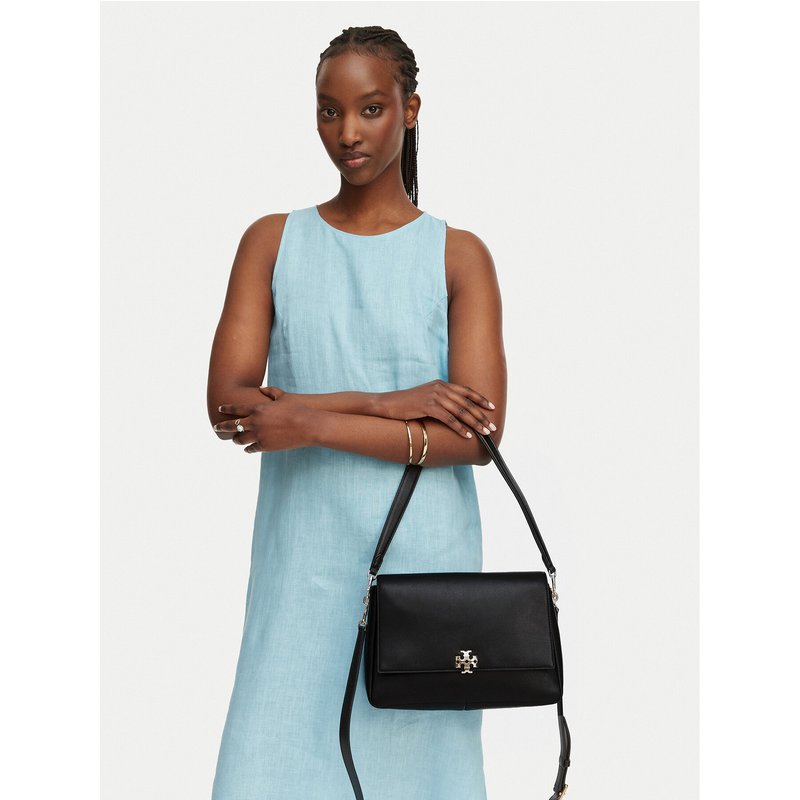 Handtasche Tory Burch Charlie 180726 Schwarz