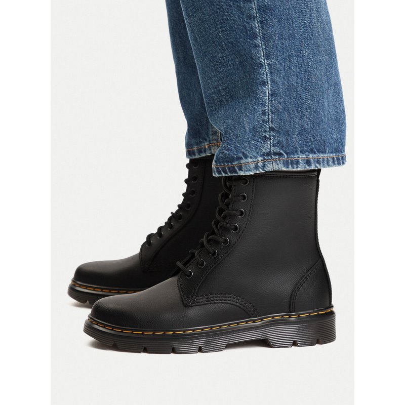 Schnürstiefeletten Dr. Martens Aprile Boot DM42394001 Schwarz