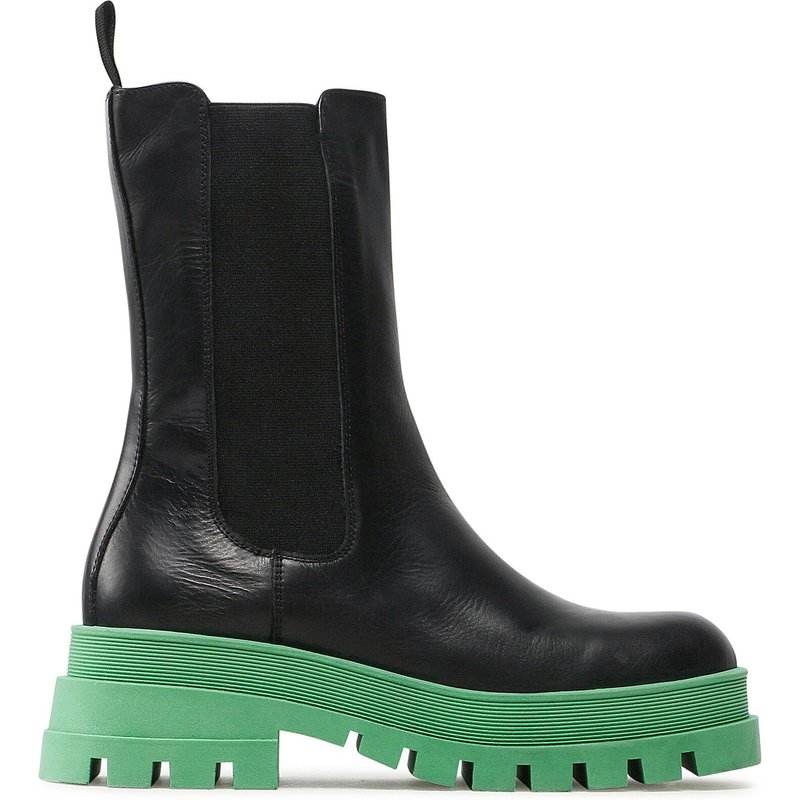 Klassische Stiefeletten Badura INES-02-1 Schwarz