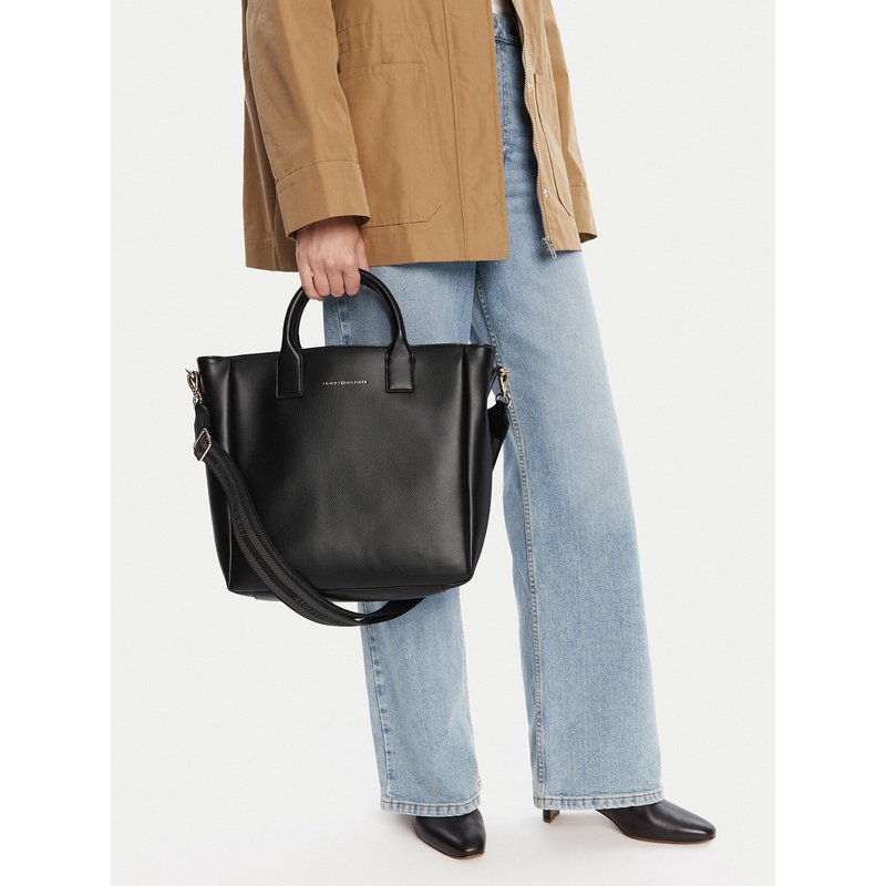 Handtasche Tommy Hilfiger AW0AW17971 Schwarz