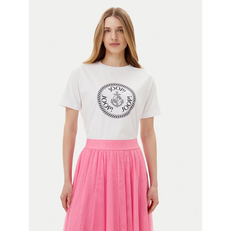 JOOP! T-Shirt 58 252JE58Tonia 30046219 Weiß Regular Fit