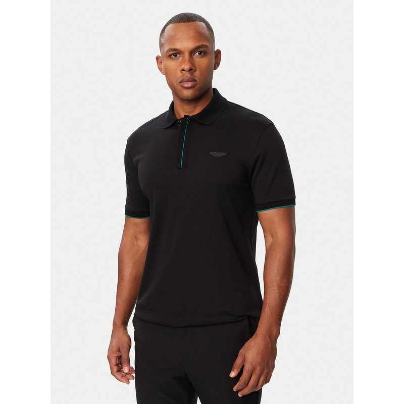 BOSS Poloshirt C-Parlay 80 50575003 Schwarz Regular Fit