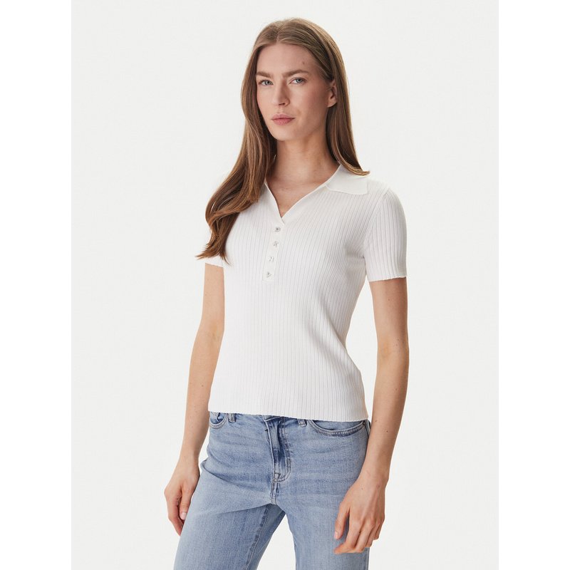 DKNY Poloshirt DJ6R0236 Écru Regular Fit