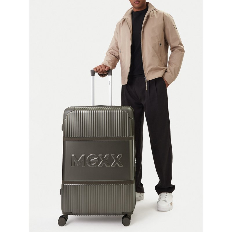 Großer Koffer MEXX CEO-MEXX-037-L-SILVER Silberfarben