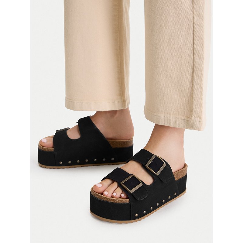 Pantoletten DeeZee CEO-WS069 Schwarz