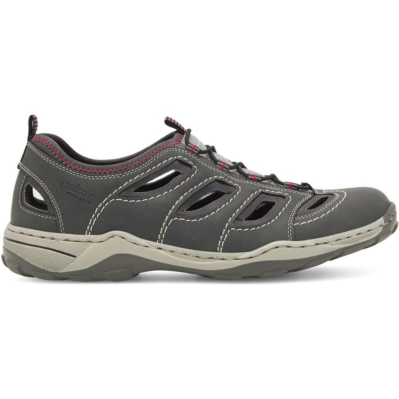Sandalen Rieker 08065-46 Grau
