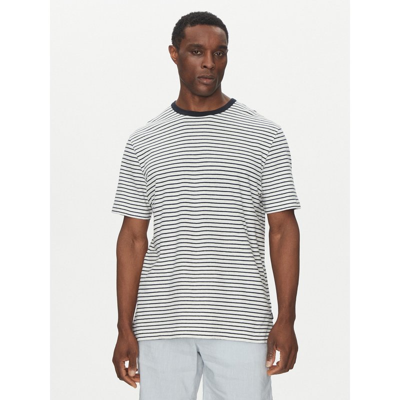 BOSS T-Shirt 50537498 Dunkelblau Regular Fit