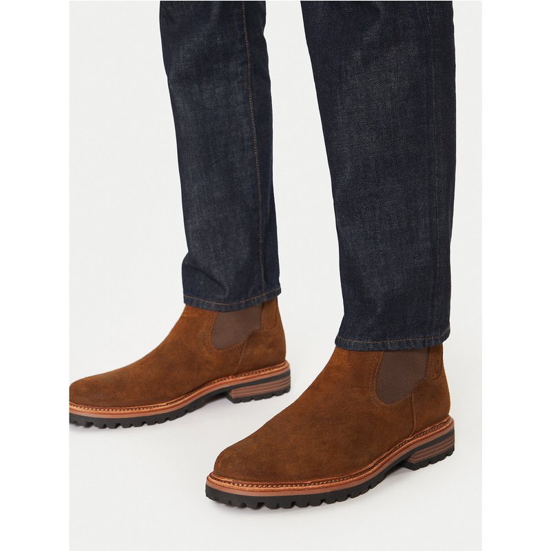 Klassische Stiefeletten Clarks Clarkridge Top 26179723 Braun