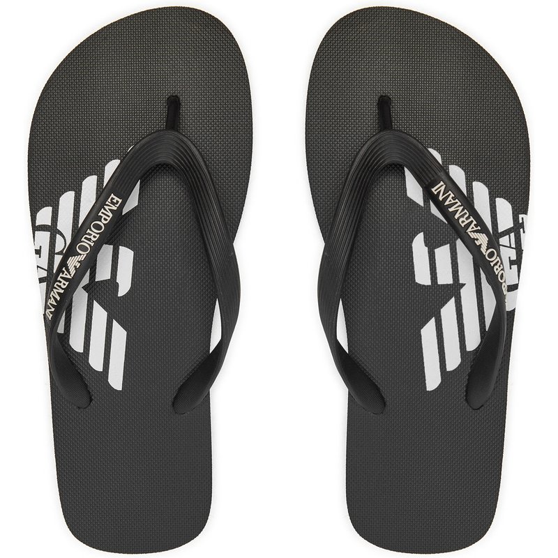 Zehentrenner Emporio Armani XVQS08 XN746 A120 Schwarz