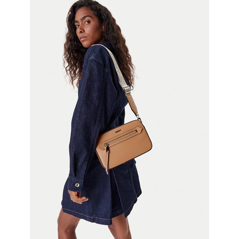 Handtasche DKNY R42E3E22 Braun