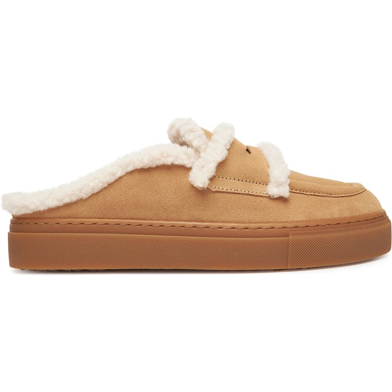 Pantoletten Inuikii Mule Wool 1004.017.0011 Beige